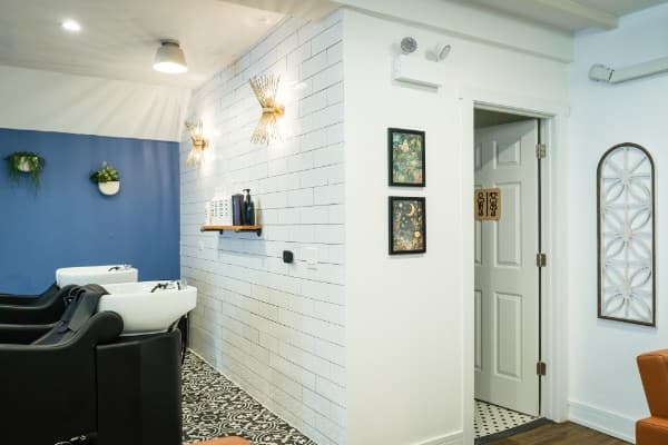 Hideaway Hair Studio interior